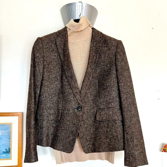 Ann Taylor Tweed Blazer, 10P - Picture 1 of 10